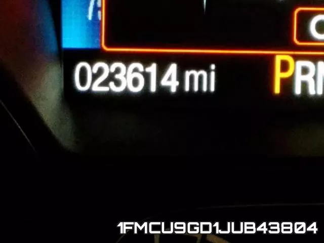 1FMCU9GD1JUB43804 фото 9