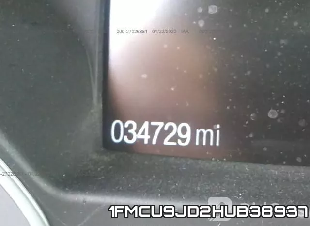 1FMCU9JD2HUB38937 фото 8