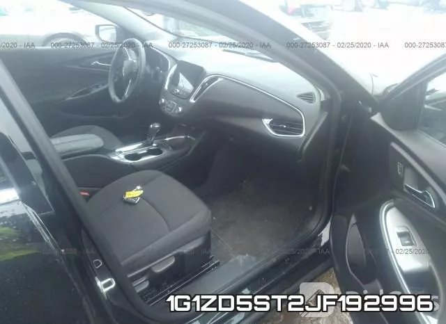 1G1ZD5ST2JF192996 фото 3