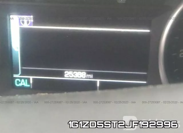 1G1ZD5ST2JF192996 фото 5