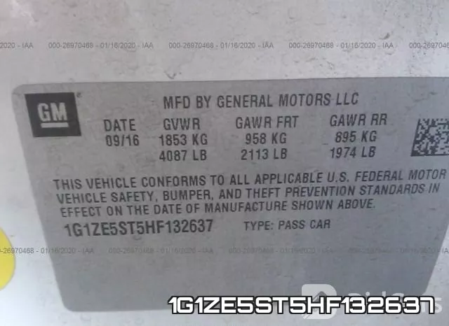 1G1ZE5ST5HF132637 фото 7