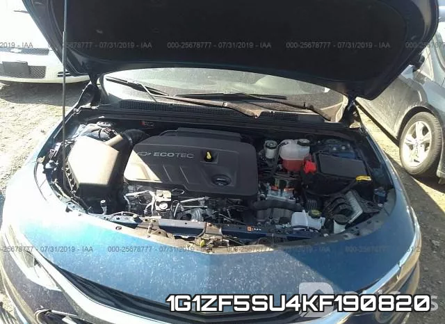 1G1ZF5SU4KF190820 фото 2