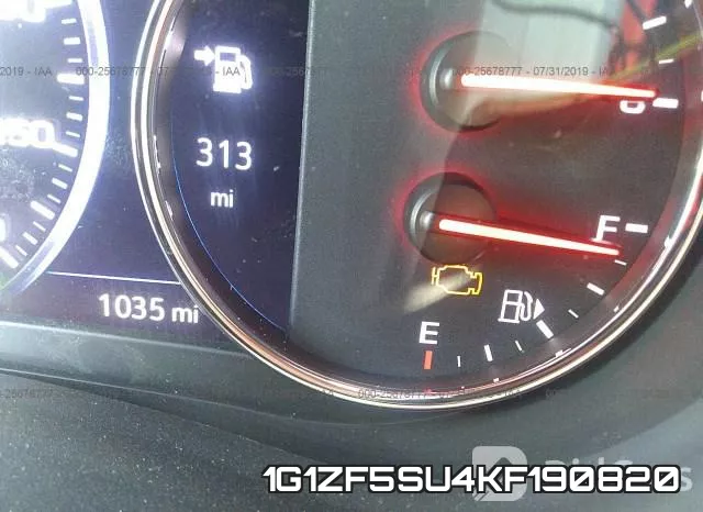 1G1ZF5SU4KF190820 фото 8