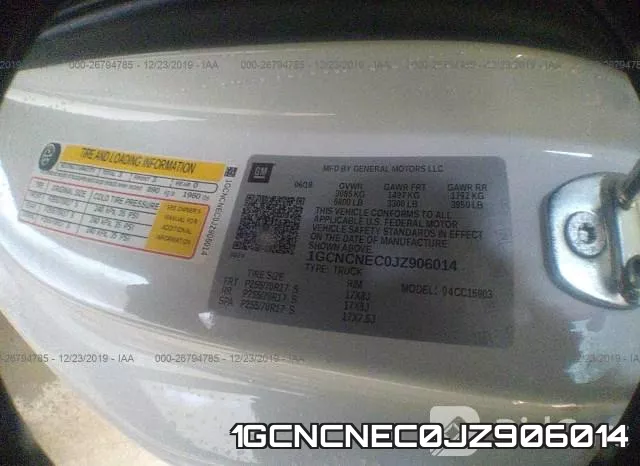 1GCNCNEC0JZ906014 фото 5