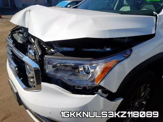 1GKKNULS3KZ118089 фото 8