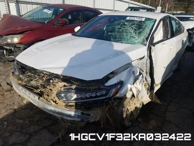 1HGCV1F32KA032422 фото 2