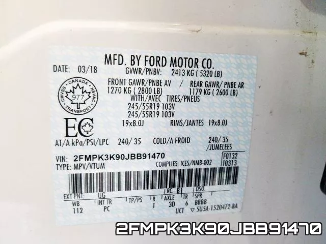 2FMPK3K90JBB91470 фото 2