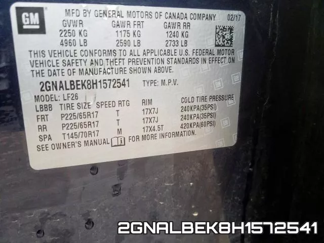 2GNALBEK8H1572541 фото 2