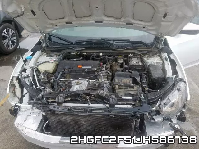 2HGFC2F51JH586738 фото 6