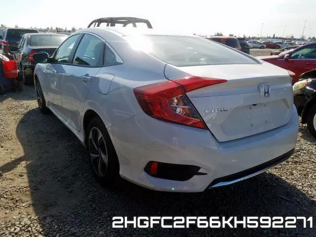2HGFC2F66KH592271 фото 3
