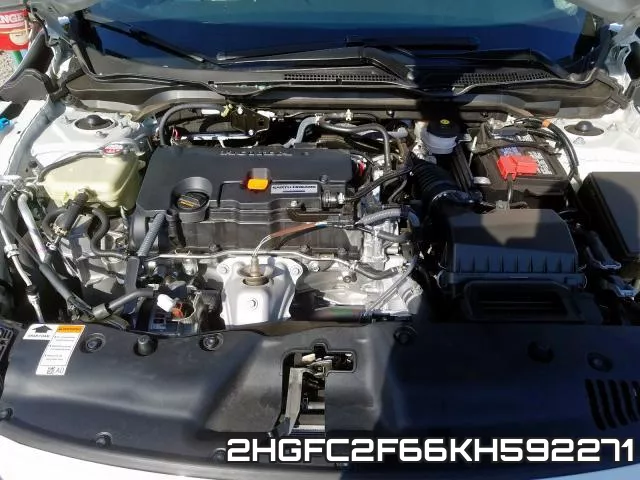 2HGFC2F66KH592271 фото 4