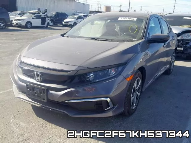 2HGFC2F67KH537344 фото 2