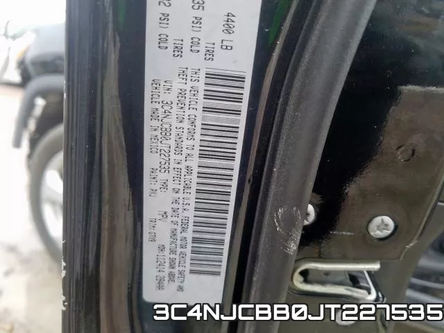 3C4NJCBB0JT227535 фото 2
