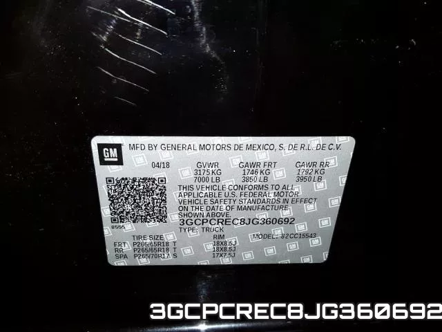 3GCPCREC8JG360692 фото 2