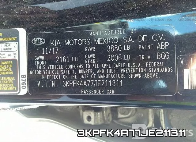 3KPFK4A77JE211311 фото 7