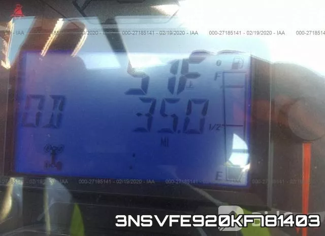 3NSVFE920KF781403 фото 8