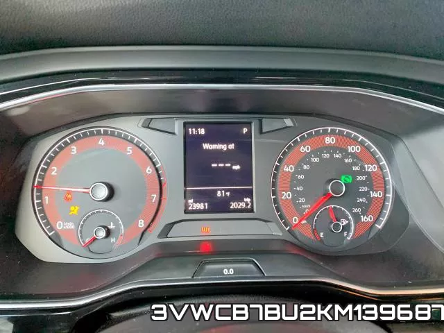 3VWCB7BU2KM139687 фото 9