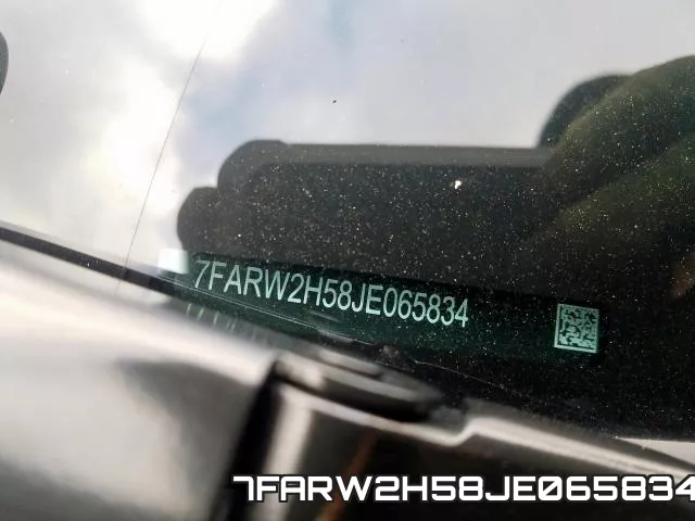 7FARW2H58JE065834 фото 2