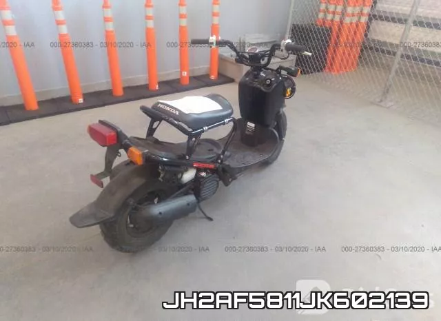 JH2AF5811JK602139 фото 4