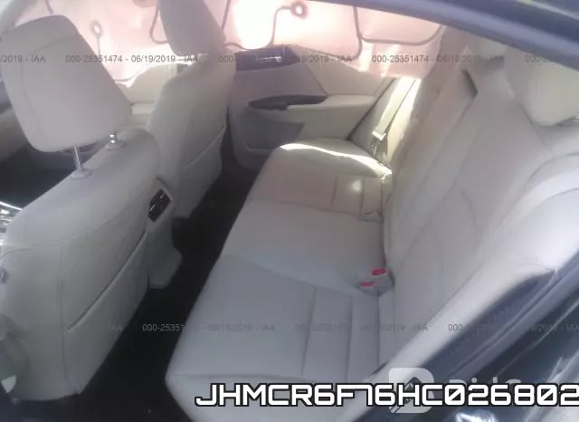 JHMCR6F76HC026802 фото 4
