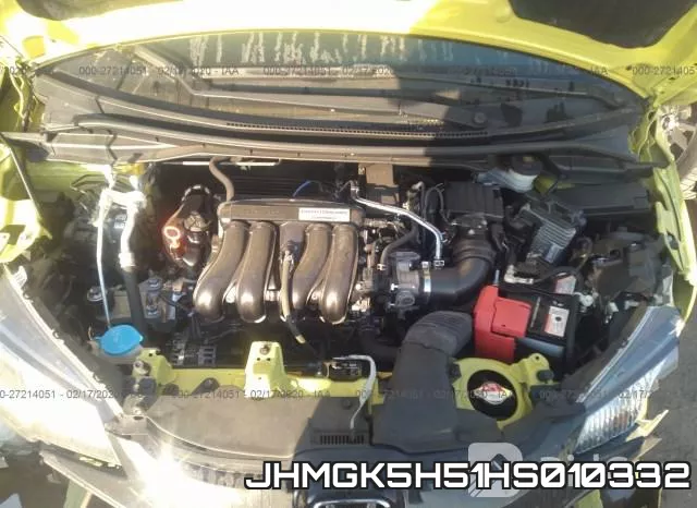 JHMGK5H51HS010332 фото 2