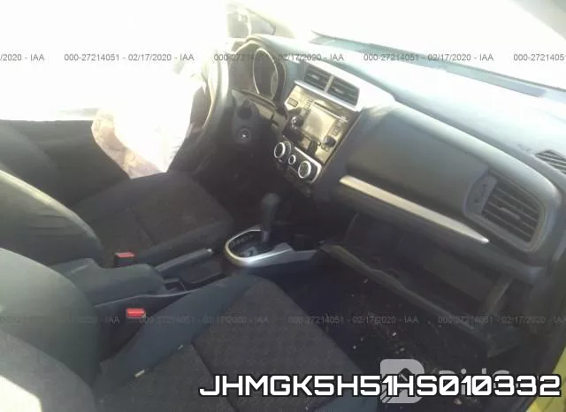 JHMGK5H51HS010332 фото 6
