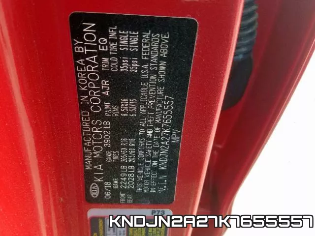 KNDJN2A27K7655557 фото 2