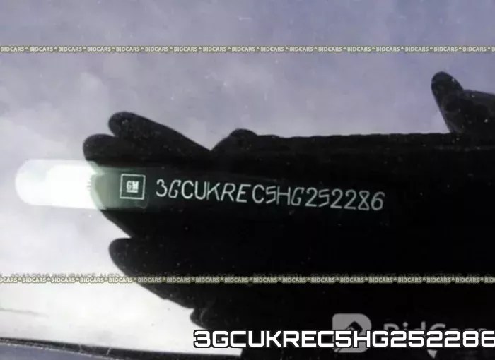 3GCUKREC5HG252286 фото 10