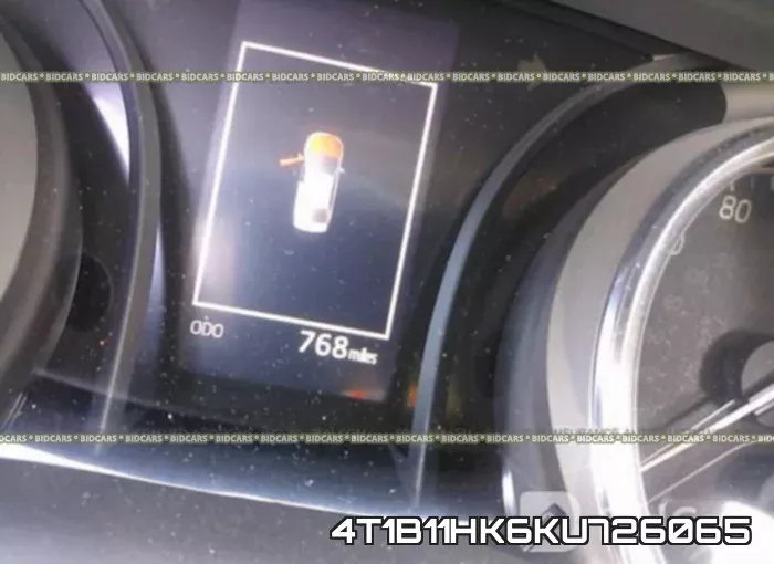 4T1B11HK6KU726065 фото 8