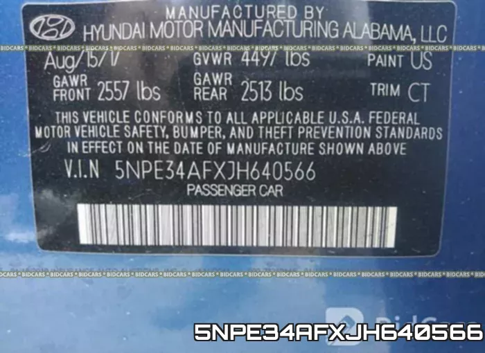 5NPE34AFXJH640566 фото 10