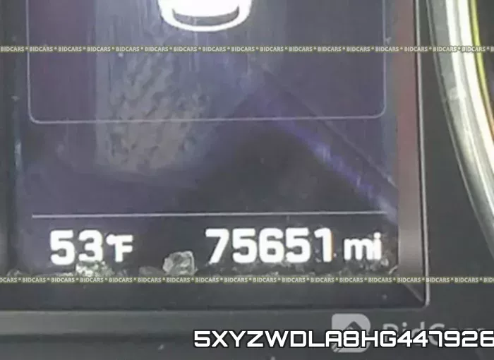 5XYZWDLA8HG447926 фото 8