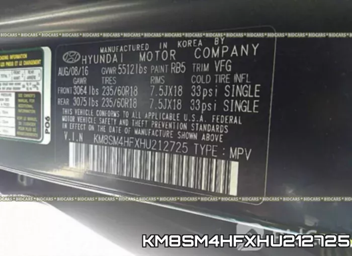 KM8SM4HFXHU212725 фото 10