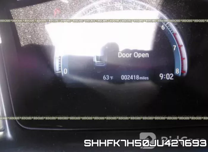 SHHFK7H50JU427693 фото 8