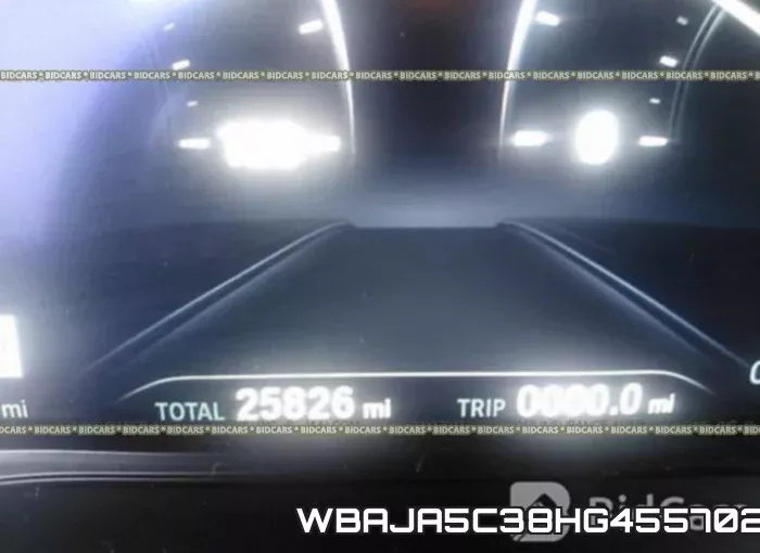 WBAJA5C38HG455702 фото 8