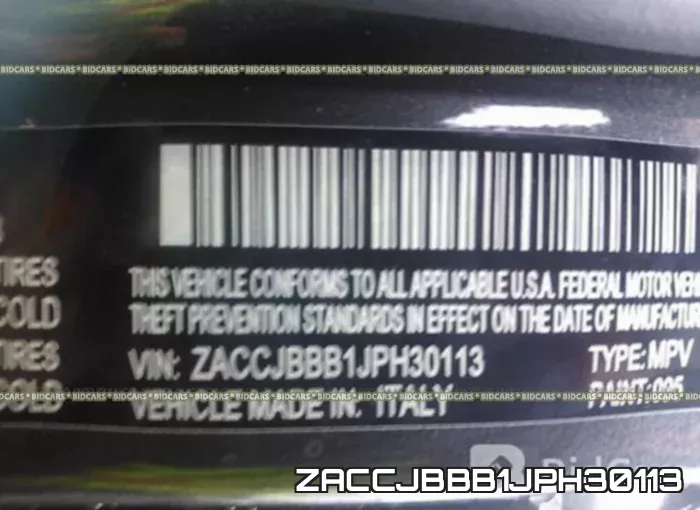 ZACCJBBB1JPH30113 фото 10
