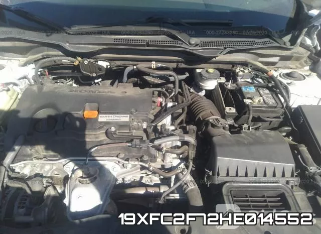 19XFC2F72HE014552 фото 2