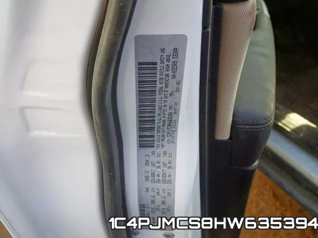 1C4PJMCS8HW635394 фото 2