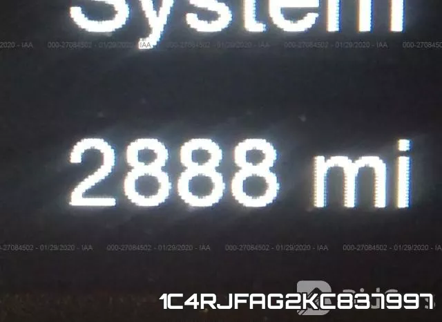 1C4RJFAG2KC837997 фото 8