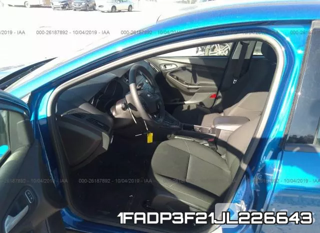 1FADP3F21JL226643 фото 6
