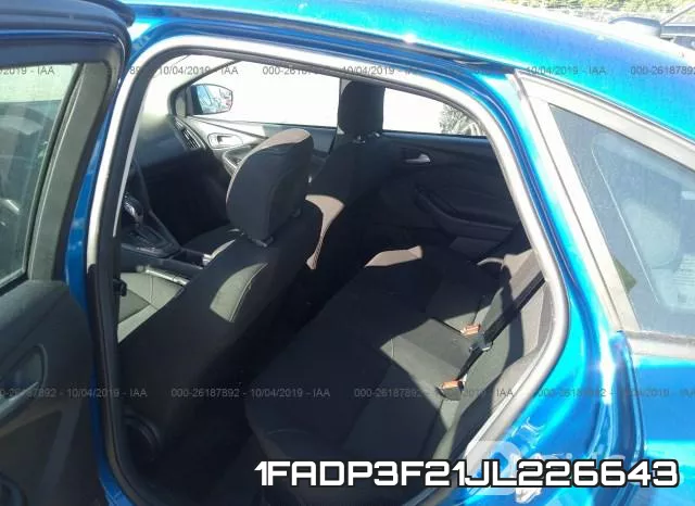 1FADP3F21JL226643 фото 9