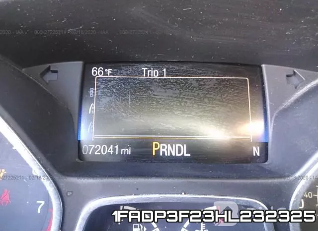 1FADP3F23HL232325 фото 8