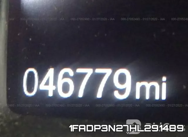 1FADP3N27HL291489 фото 8