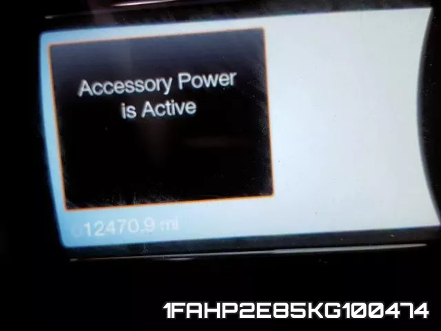 1FAHP2E85KG100474 фото 9