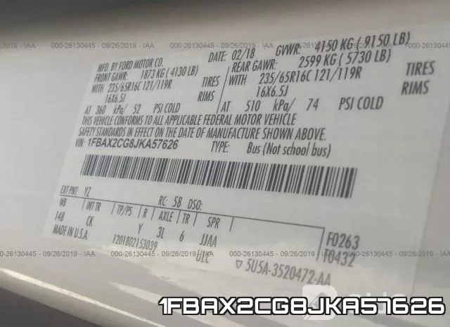 1FBAX2CG8JKA57626 фото 10
