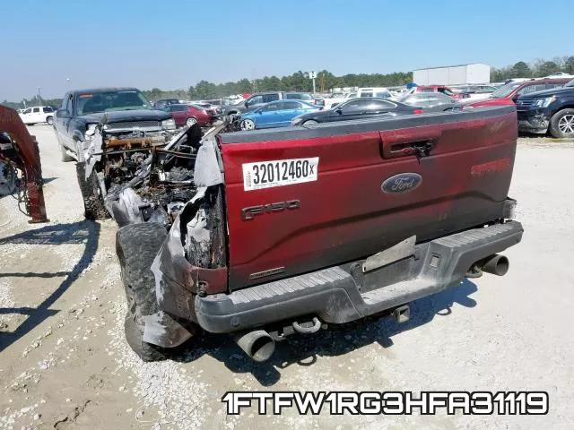 1FTFW1RG3HFA31119 фото 4