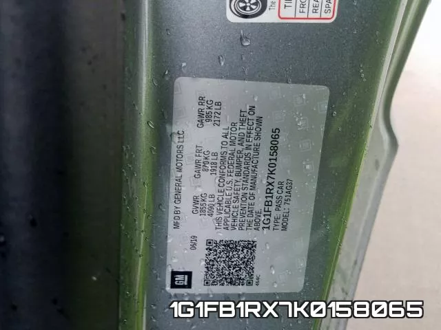 1G1FB1RX7K0158065 фото 2