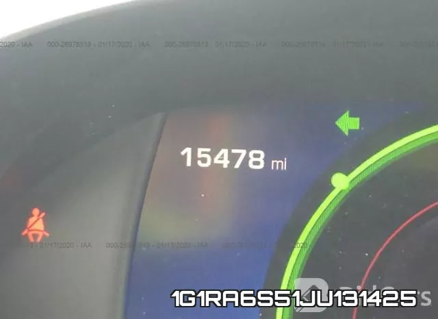 1G1RA6S51JU131425 фото 8