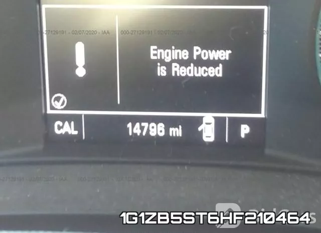 1G1ZB5ST6HF210464 фото 5
