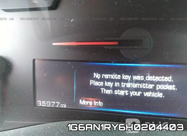 1G6AN1RY6H0204403 фото 5