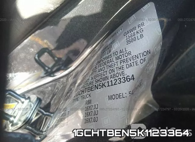 1GCHTBEN5K1123364 фото 7